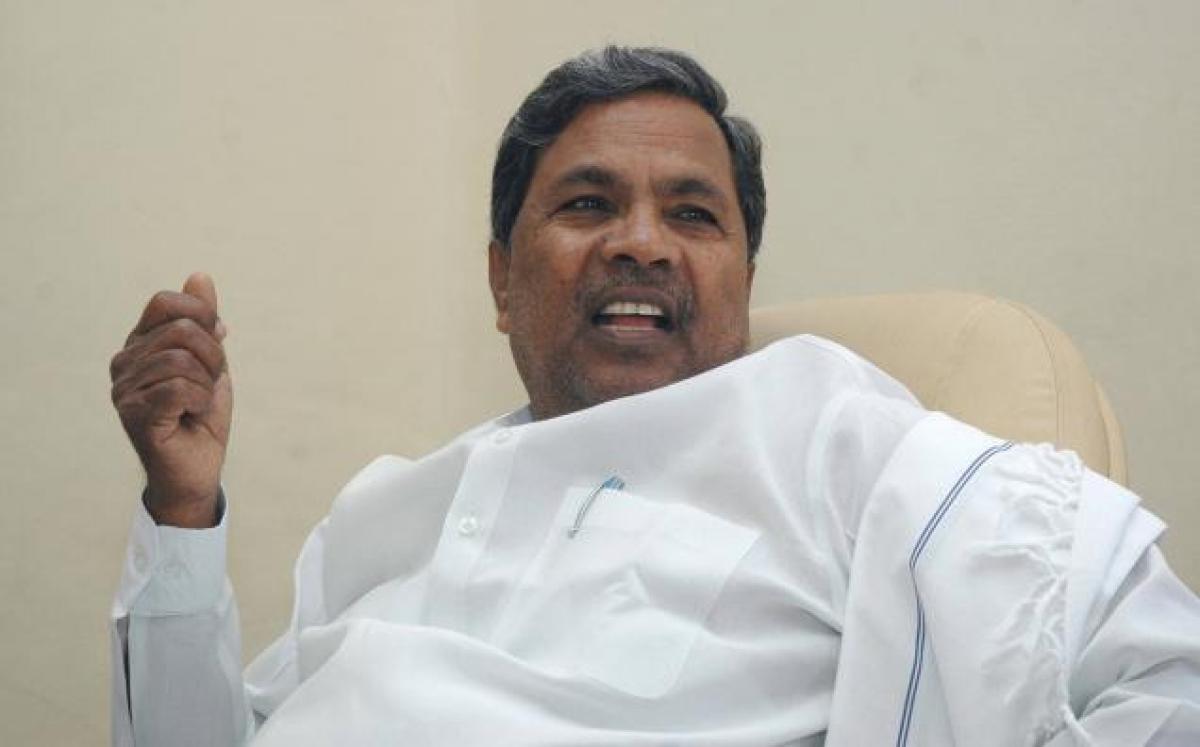 State has no powers to probe Lokayukta bribery charge: Siddharamaiah