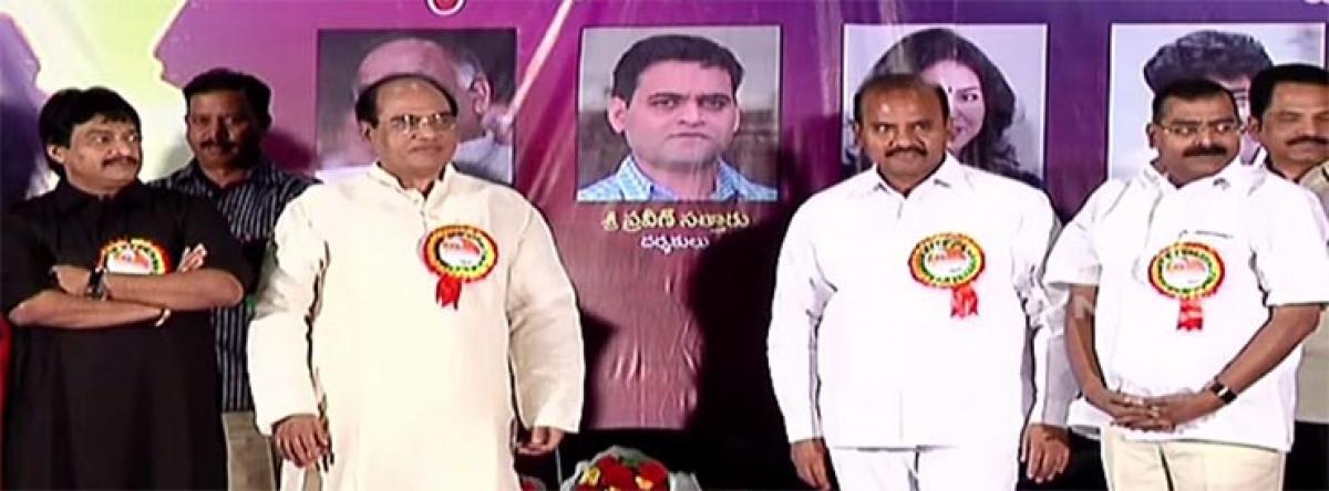 Prominent Telugu TV actors honoured