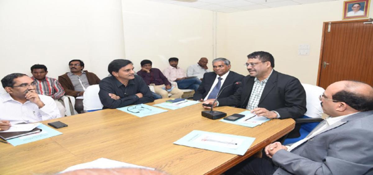 DST officials visit GITAM University