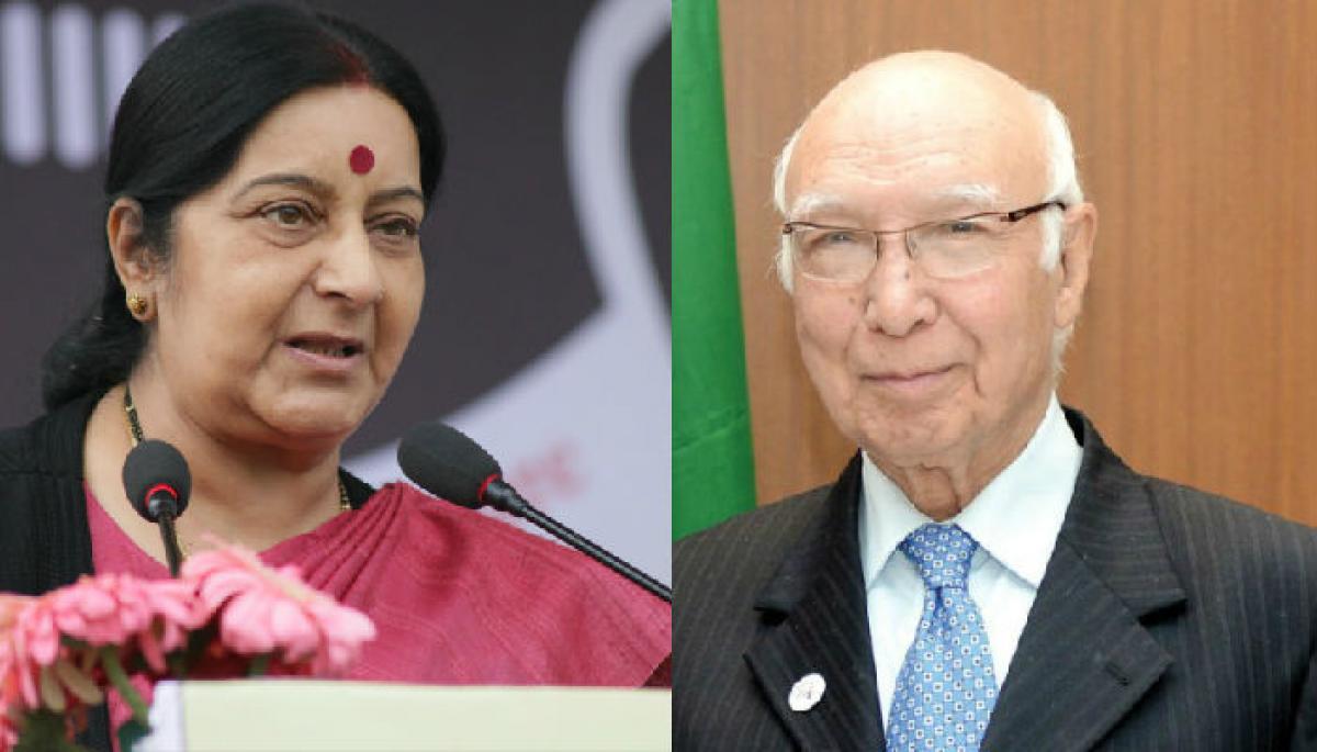 NSA talks must focus only on terror, Sushma tells Pakistan