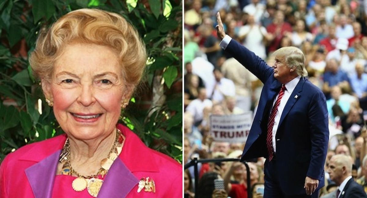 Trump eulogises anti-feminist icon Phyllis Schlafly