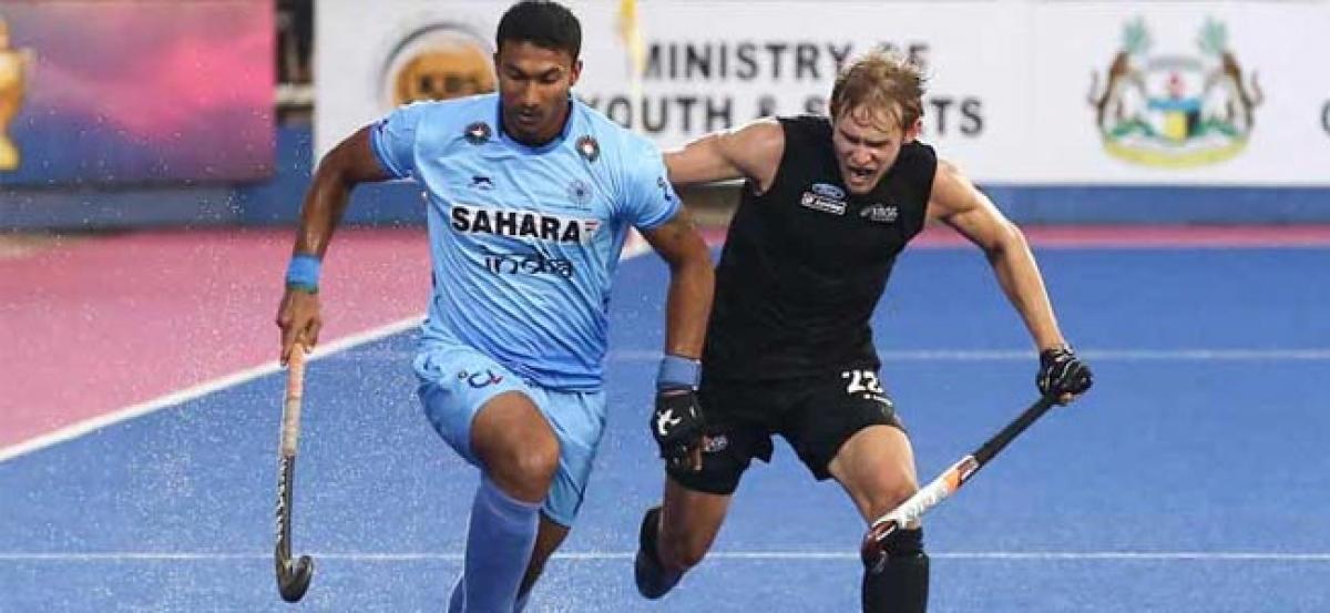New Zealand beat India 1-0 in six nation hockey tournament