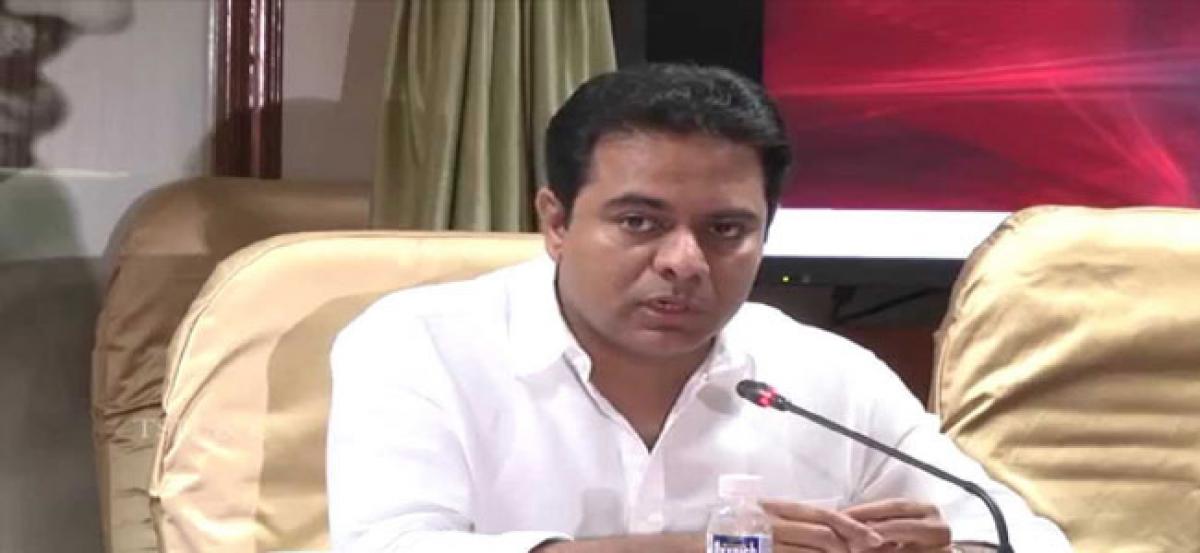 Saving scheme for weavers’ welfare to be unveiled :Textiles Minister K T Rama Rao