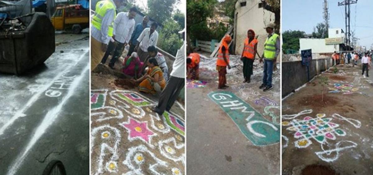 Rangeela twist to Swachh Hyderabad