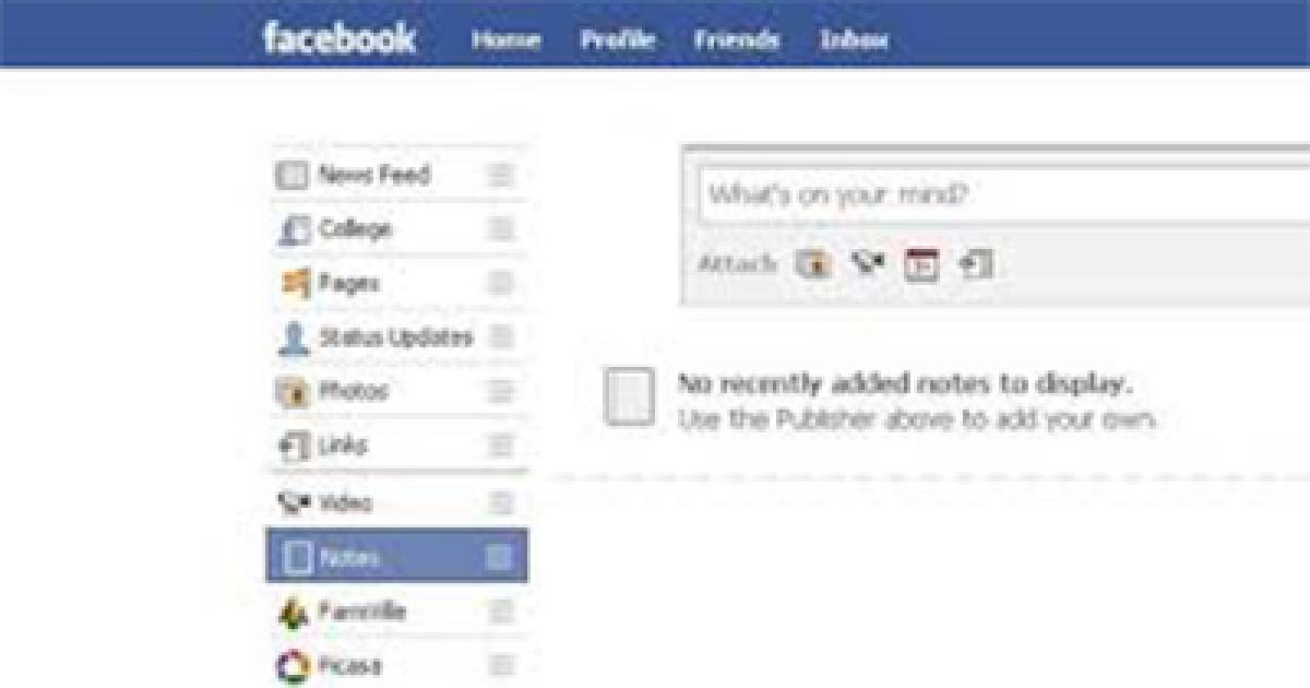 FB re-launches Notes