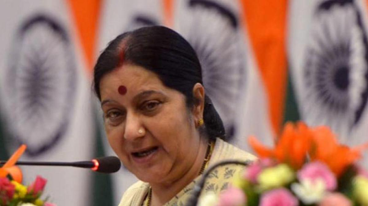 Kashmir will never become part of Pakistan, says Sushma Swaraj