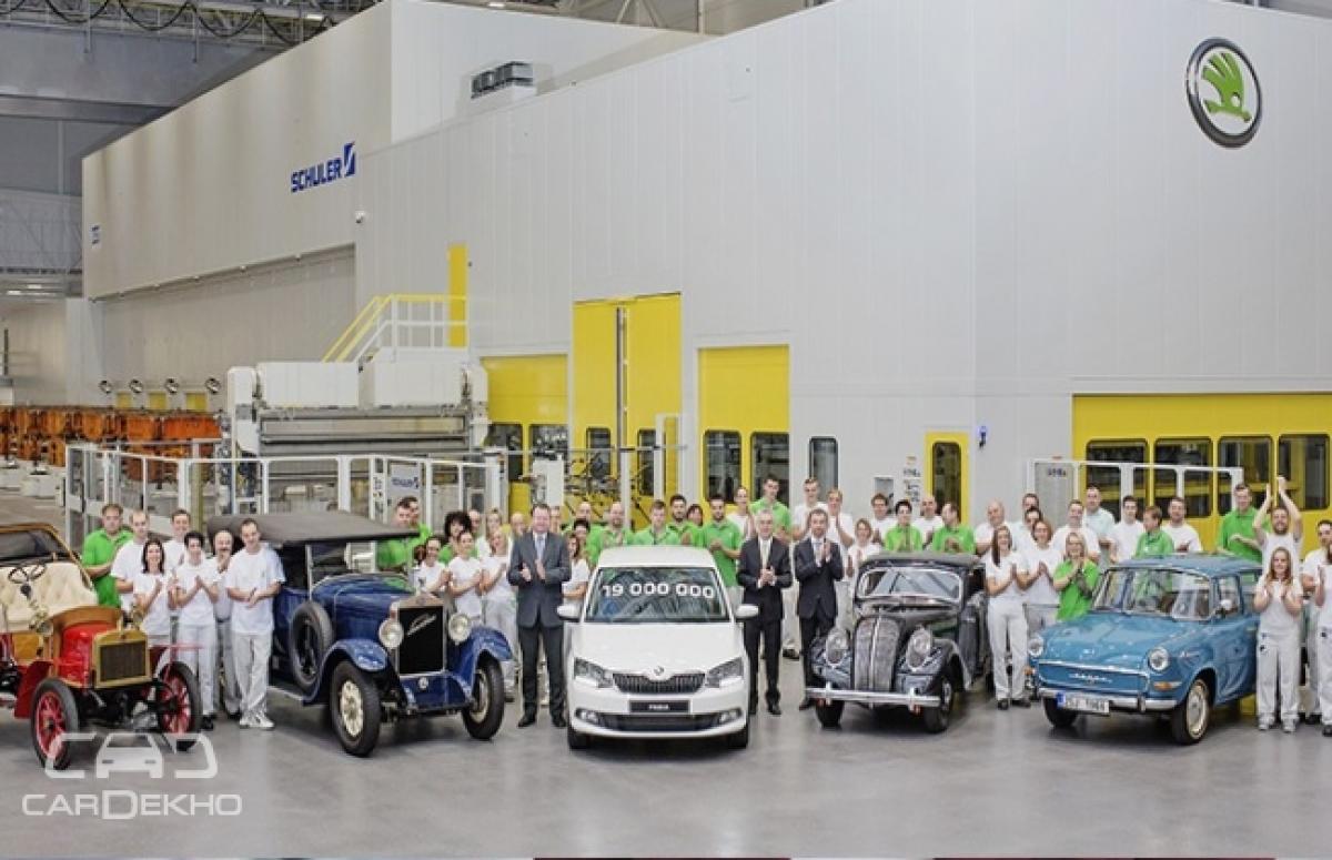 19 Millionth Skoda rolls off production line