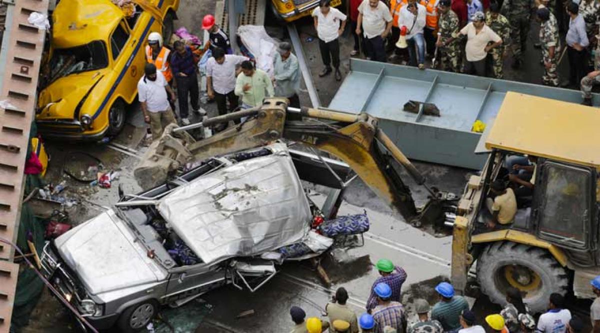 Officer of Hyderabad based construction firm held in Kolkata flyover collapse