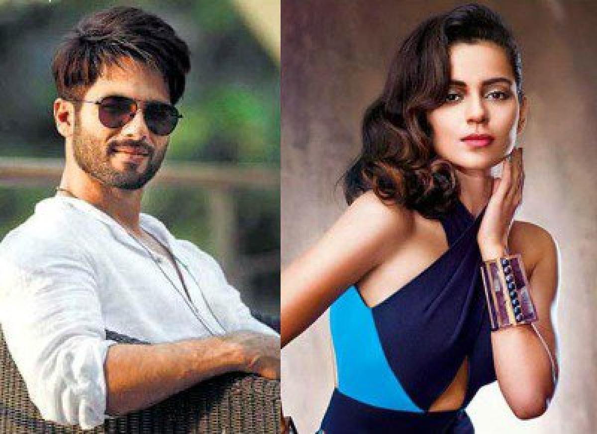 Shahid Kapoor denies having issues with Kangana Ranaut