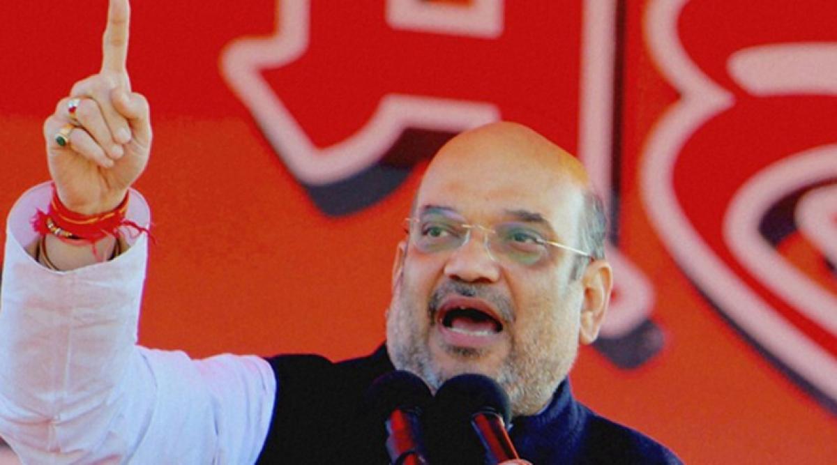 BJPs civic poll win a vote in favour of Modi: Shah