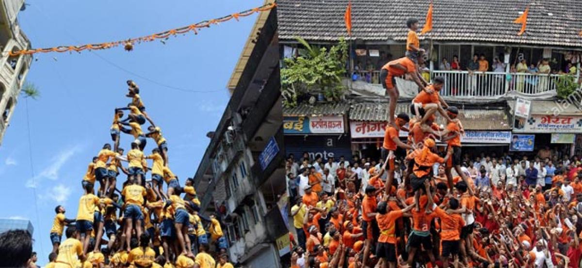 Supreme Court orders those under eighteen not to perform human pyramids on Janmashtami