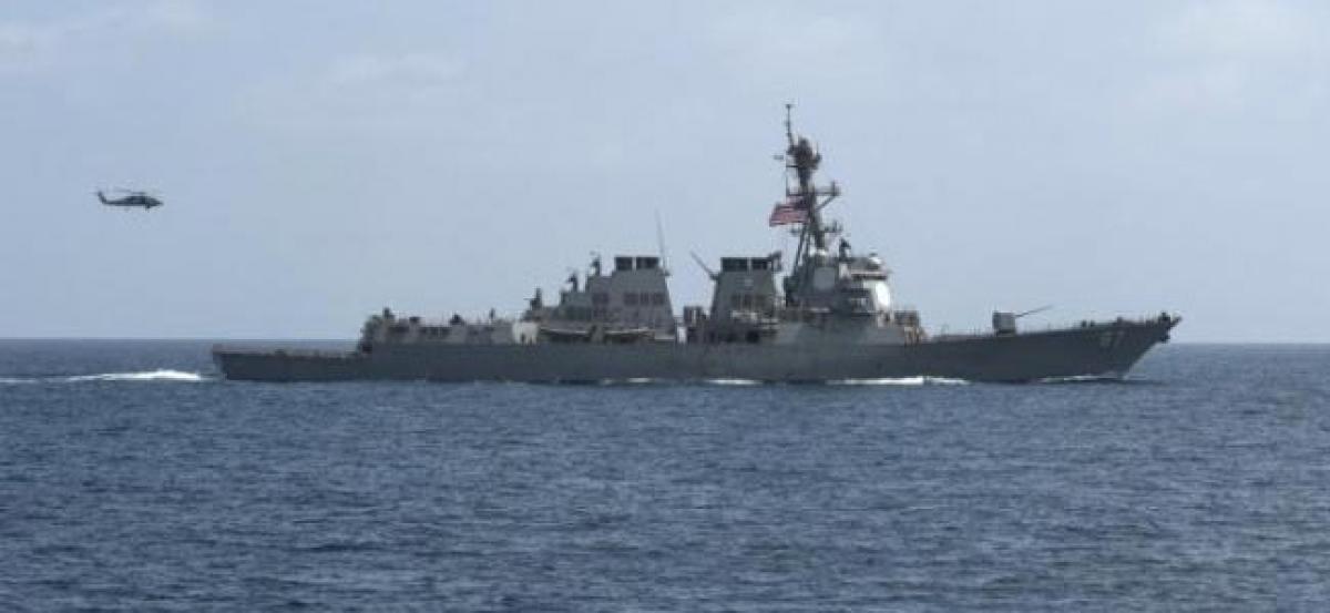 In self defence, three US warships strike Yemen