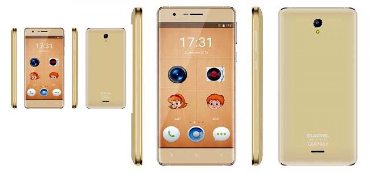 OUKITEL K4000 new concise version hands on video published, gold color falls on K4000 in June