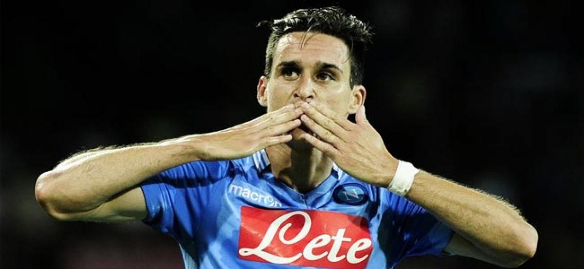 Winger Callejon to stay in Napoli until 2020.