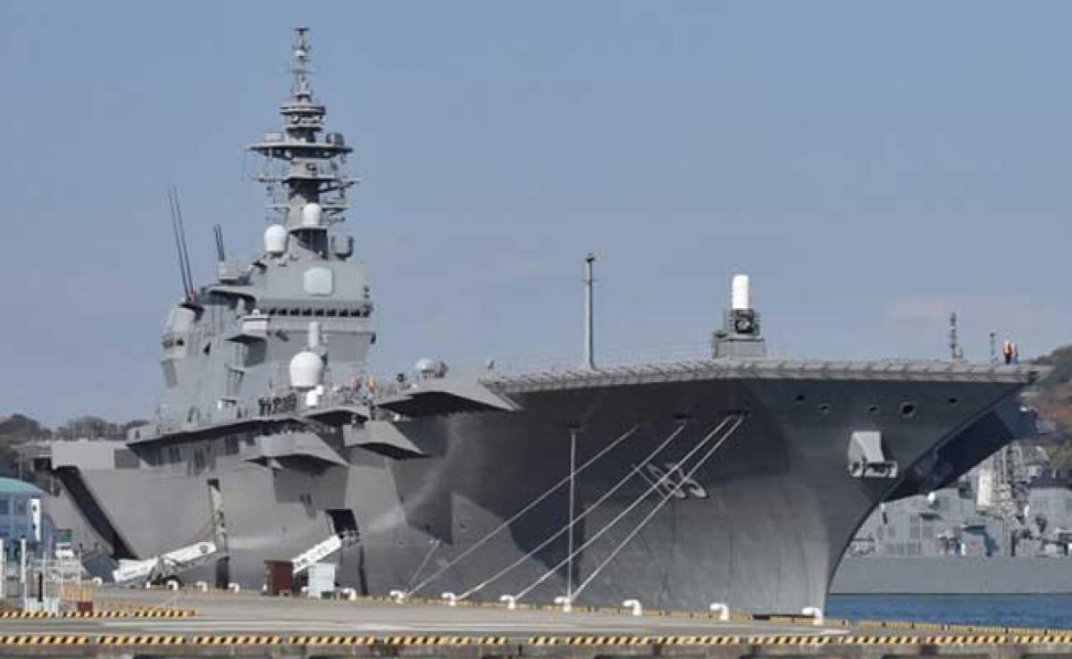Irony Plays As Japan Biggest Warship Since Word War Will Escort US Supply Vessel