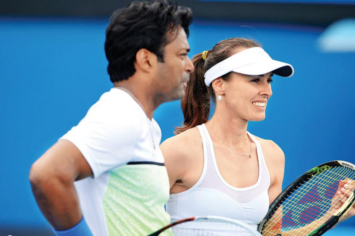 HingisPaes cruise into mixed doubles semis in French Open