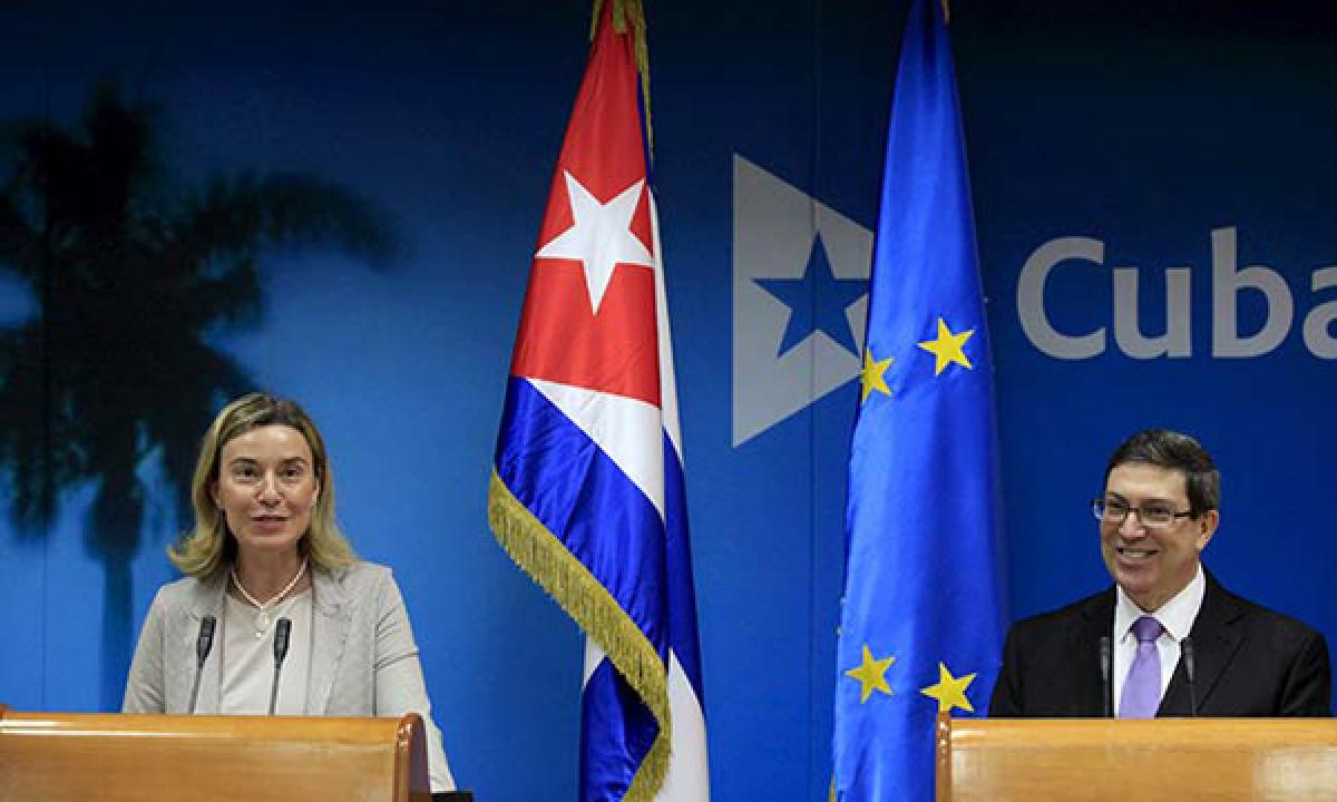 European Union and Cuba sign accord to normalise relations