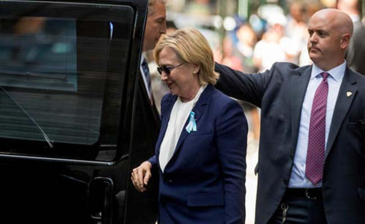 Hillary Clinton feels better since falling ill at 9/11 memorial