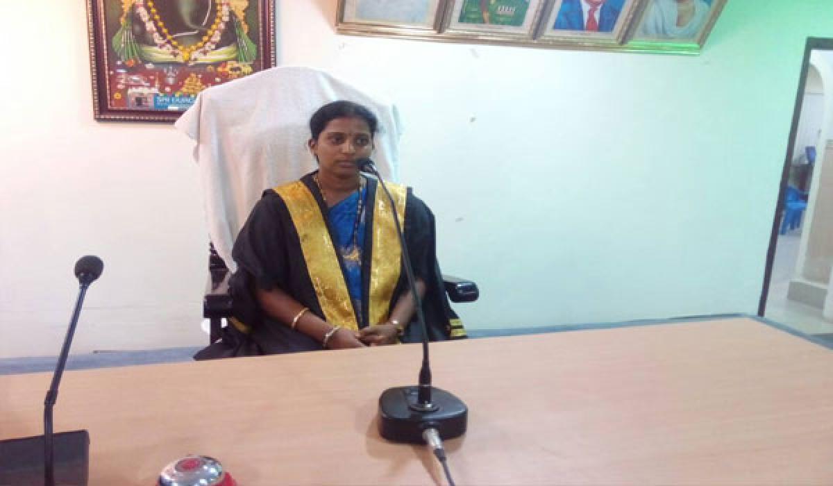 Mayor Hemalatha vows to develop Chittoor as a model one