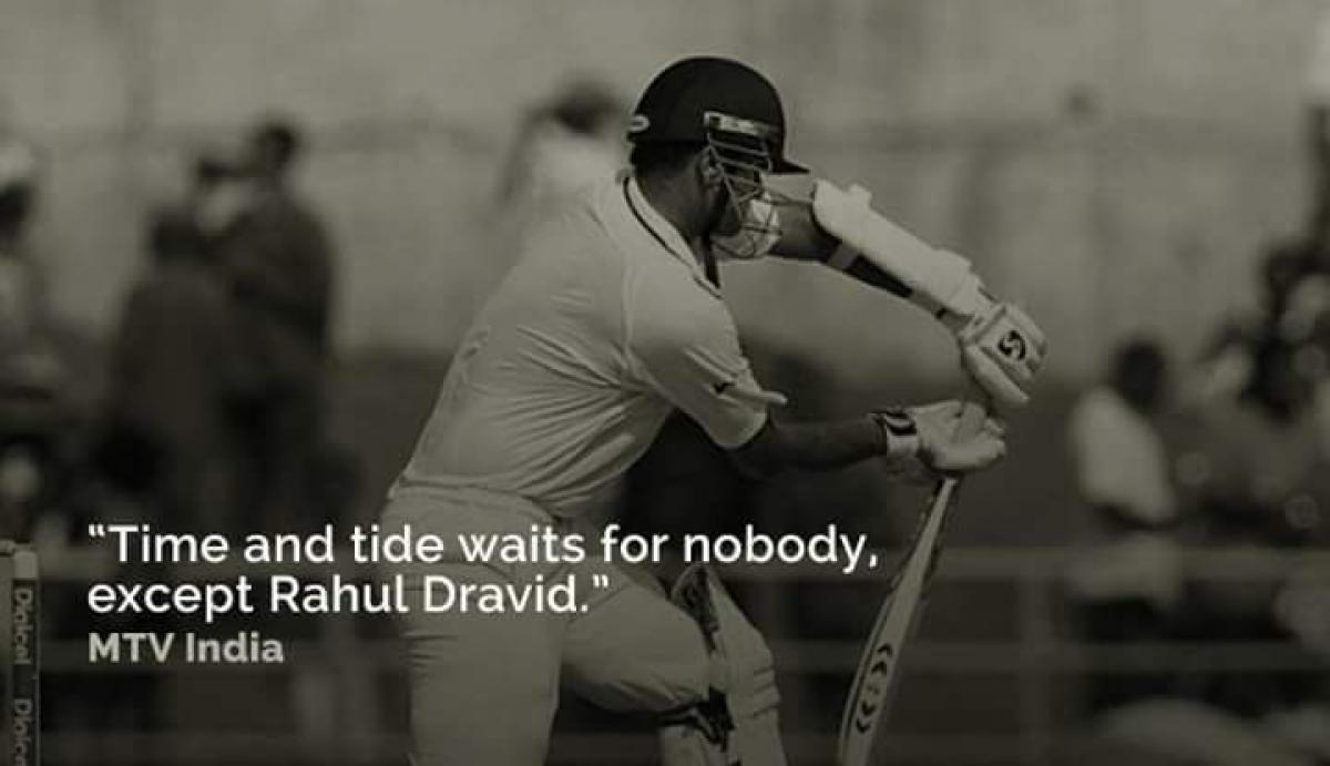 Birthday Bumps: Rahul Dravid Mr consistent