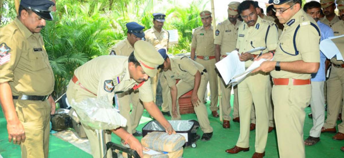 DDC collects ganja samples