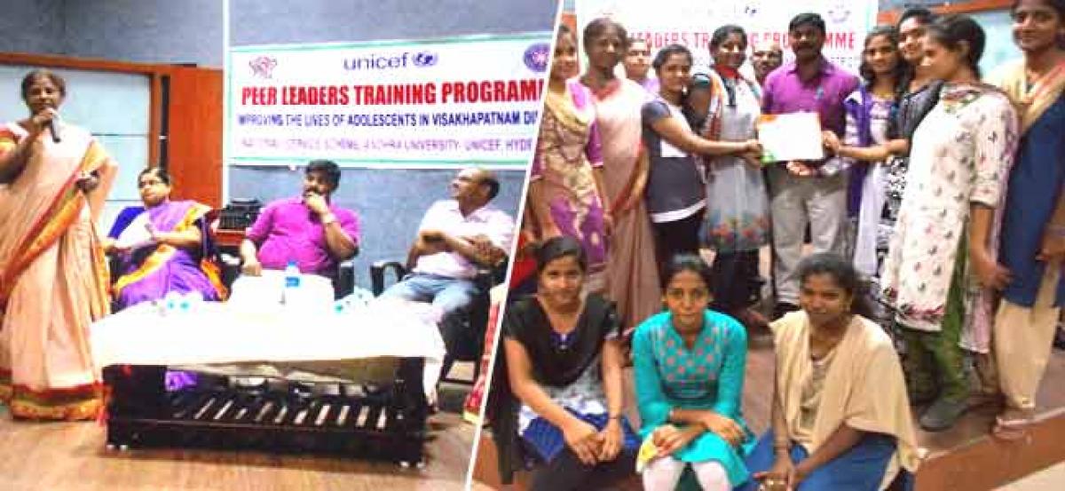 Training to fight against atrocities on adolescents