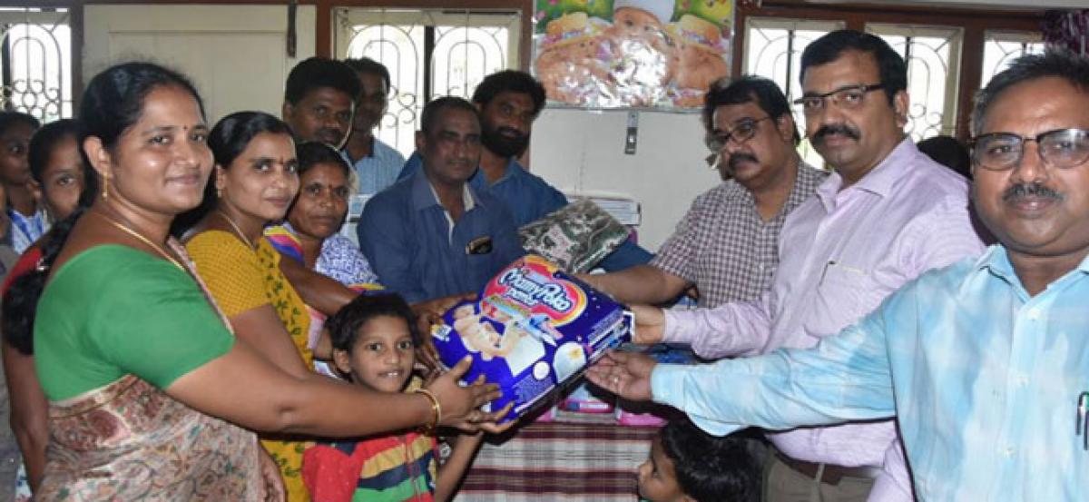CRC member’s gesture to orphanage