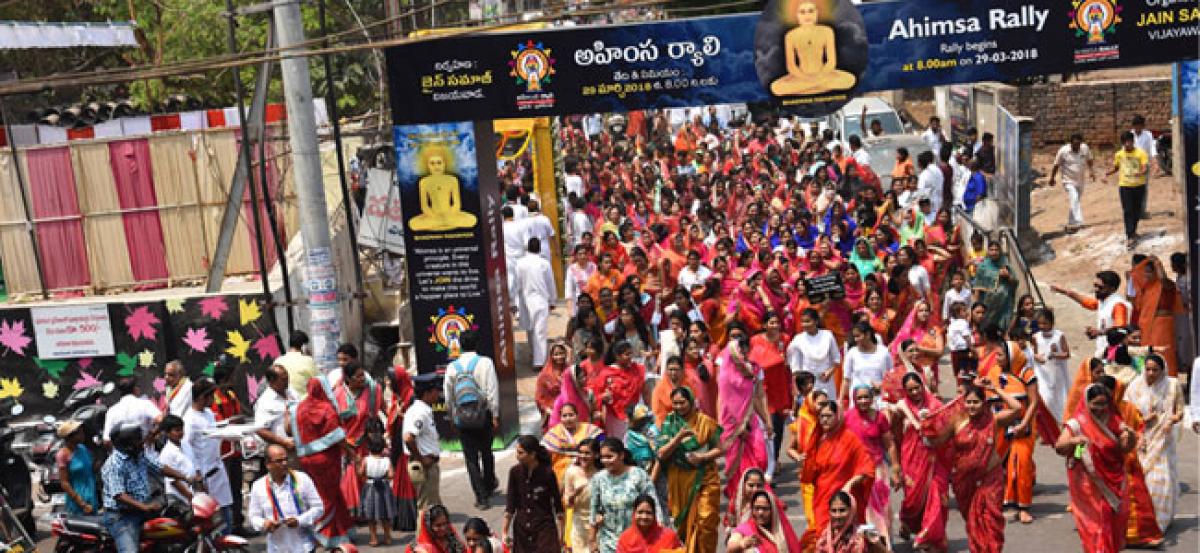 Rally to mark Mahavir Jayanti