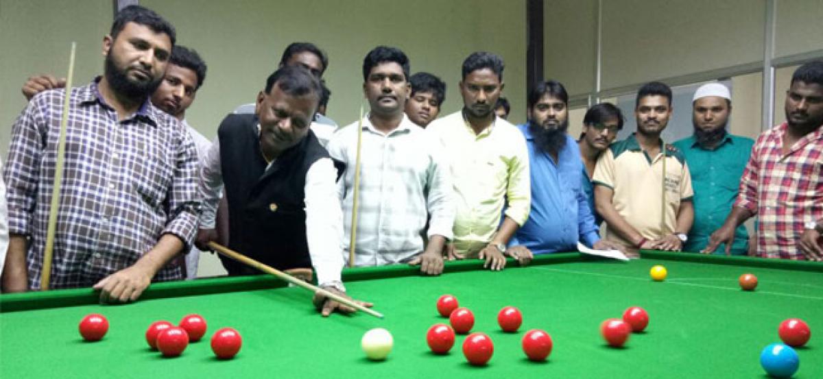 Snooker catching fancy of commoners