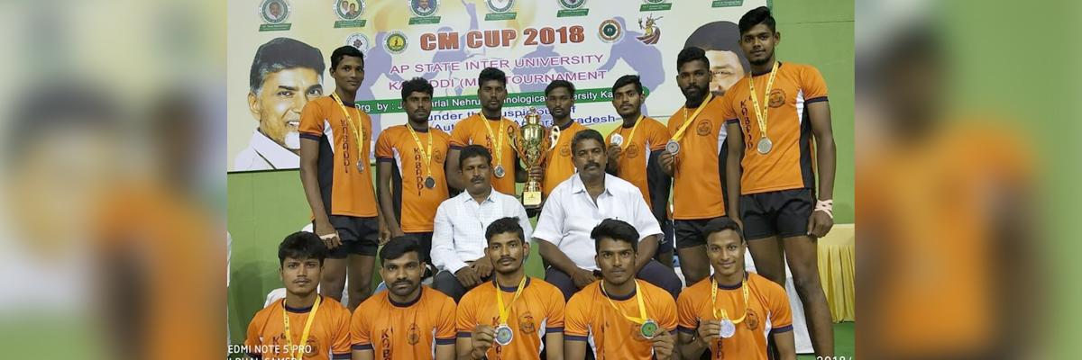 KU Kabaddi team wins second place