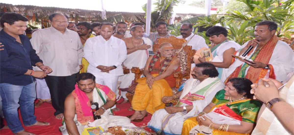 Sahasra Chandi Maharudra Yagam commences