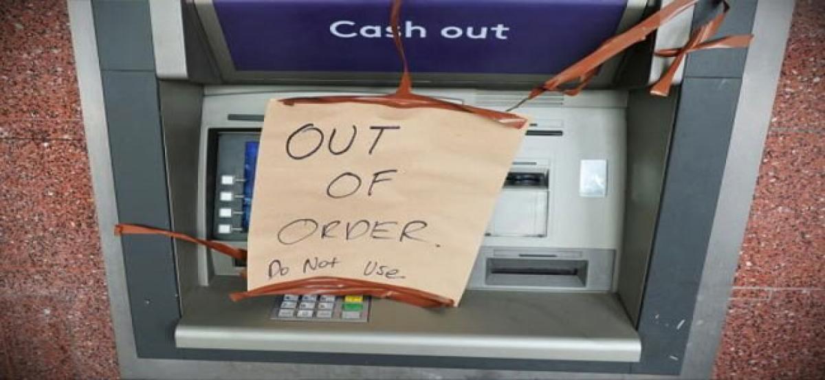 Cash crunch in ATMs hits customers