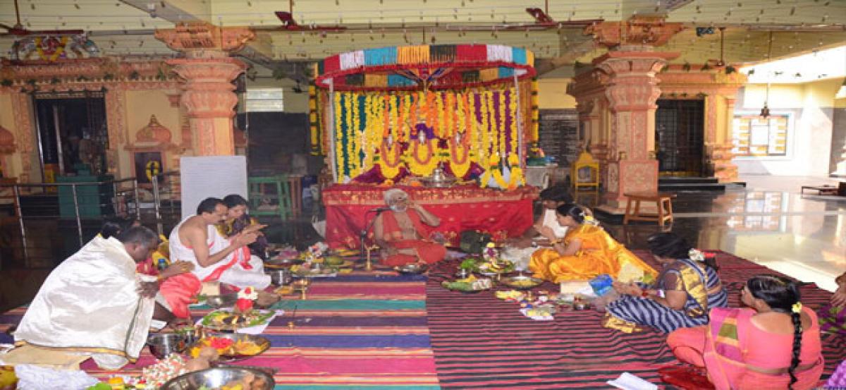 Sri Ramanama Saptaha Mahotsavam begins