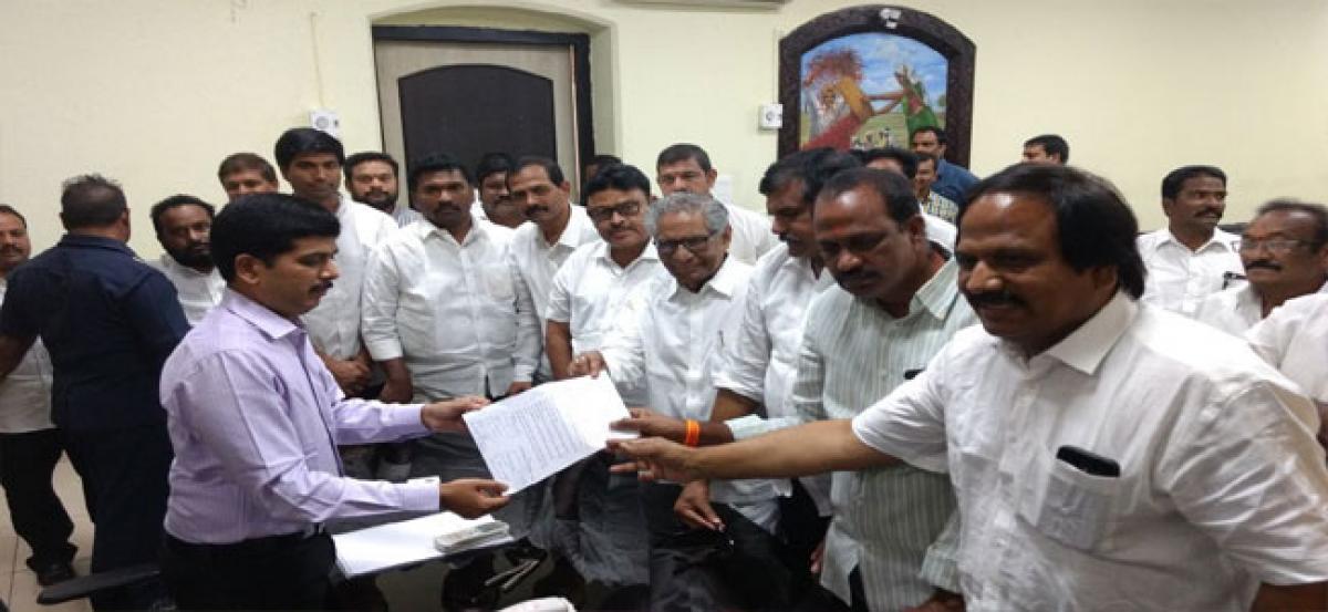 Jagan’s Praja Sankalpa Yatra in Guntur from Mar 12