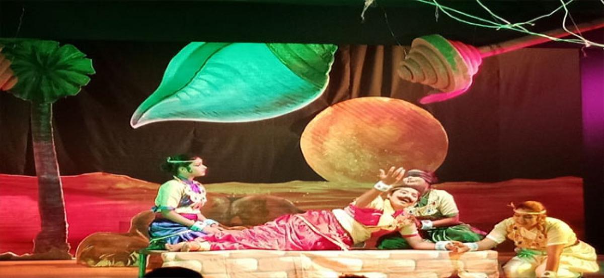 Youth and children plays staged at Nandi Natakotsavam