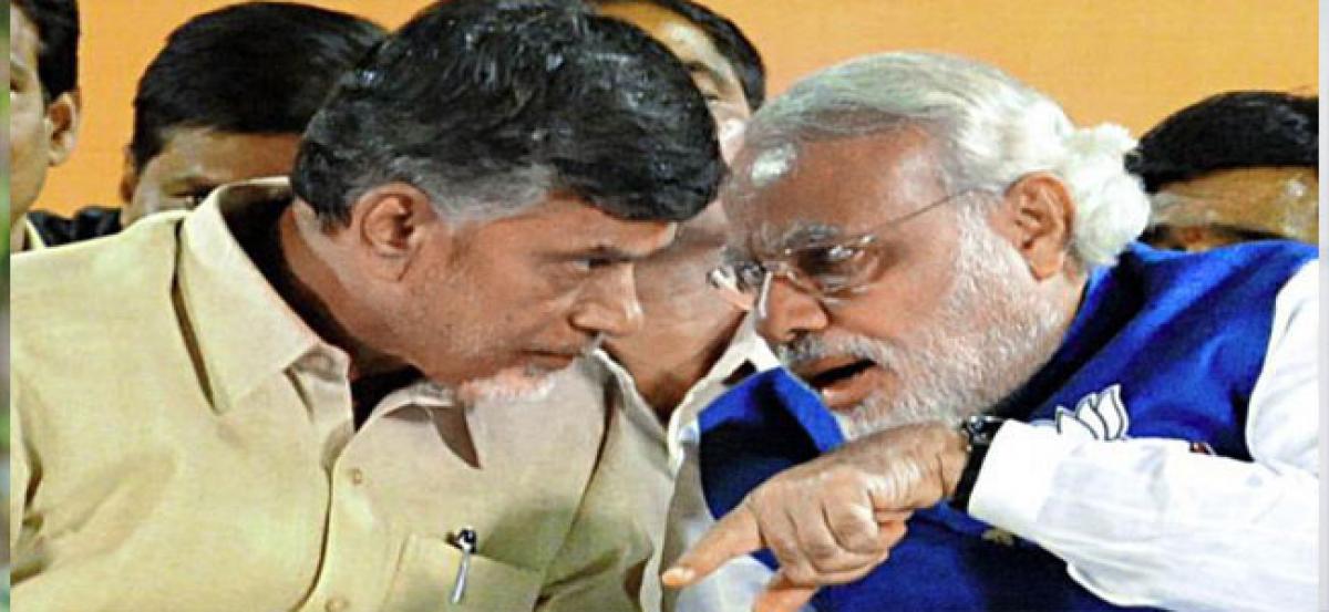 Naidu flayed for not exerting pressure on PM