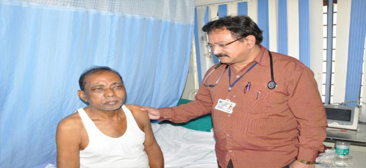 Critical patient survives paralysis at GGH
