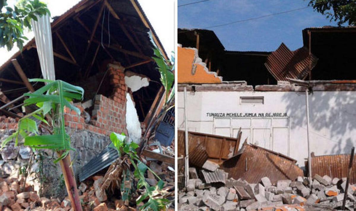 Earthquake strikes Tanzania killing 11, over 200 injured