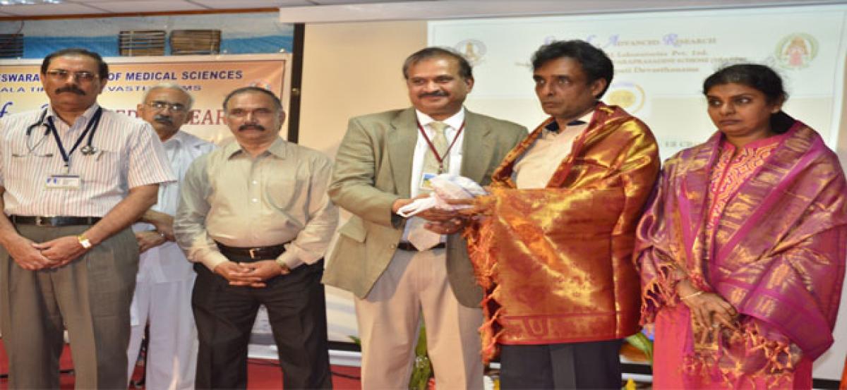 Sri Venkateswara Institute of Medical Sciences  makes a giant leap in research