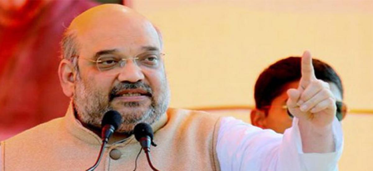 KCR is afraid of Owaisi, says Amit Shah