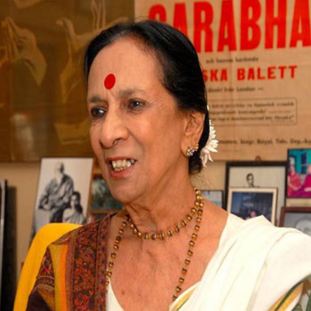 Eminent danseuse Mrinalini Sarabhai dies at 97