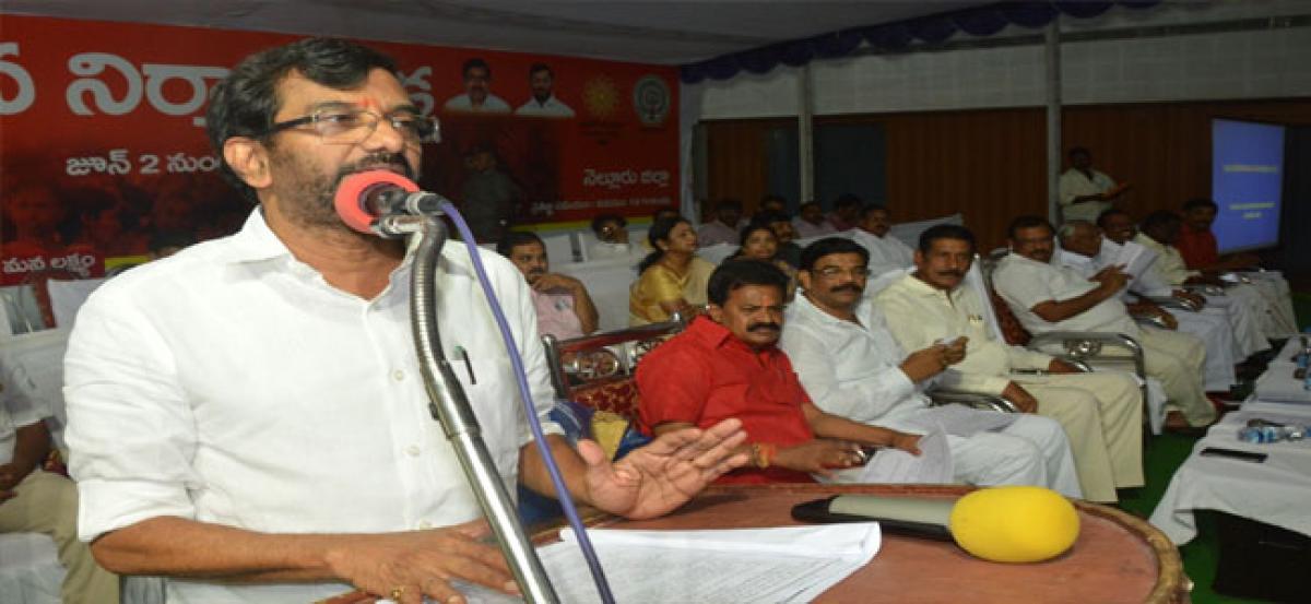 Sensitise STs for preventing kid marriages:Somireddy Chandramohan Reddy
