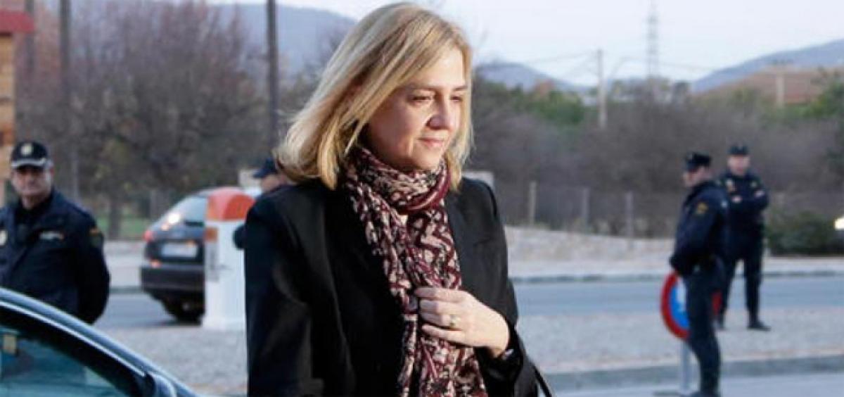 Princess Cristinas tax fraud accuser jailed, no bail: Spain