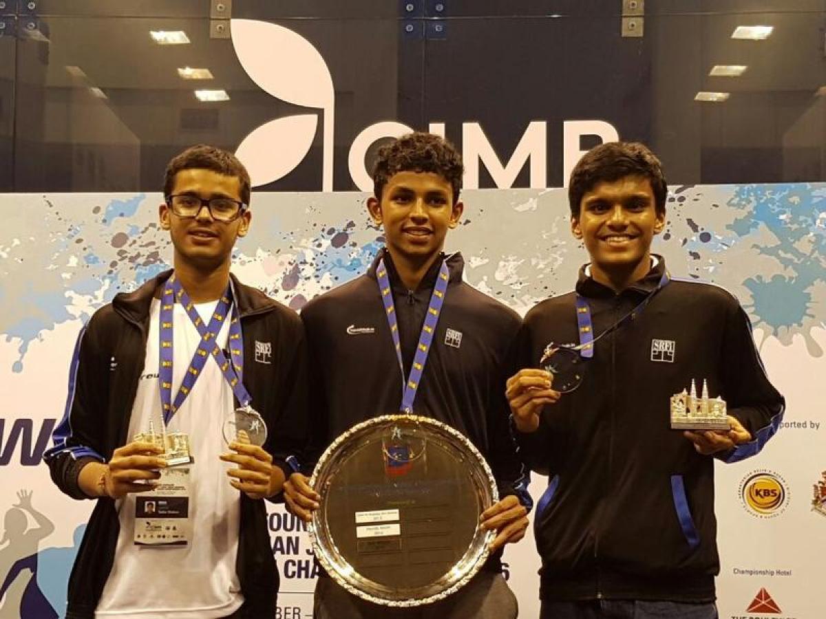Asian Junior Squash: India beat Malaysia 2-0 to win gold