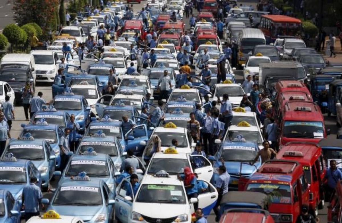 App-based taxi drivers strike leaves commuters troubled