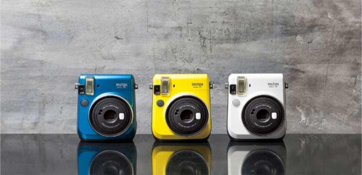 Fujifilm launches selfie-friendly instant camera