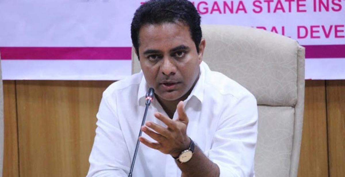 KTR in the fast lane, tells babus to draft action plan