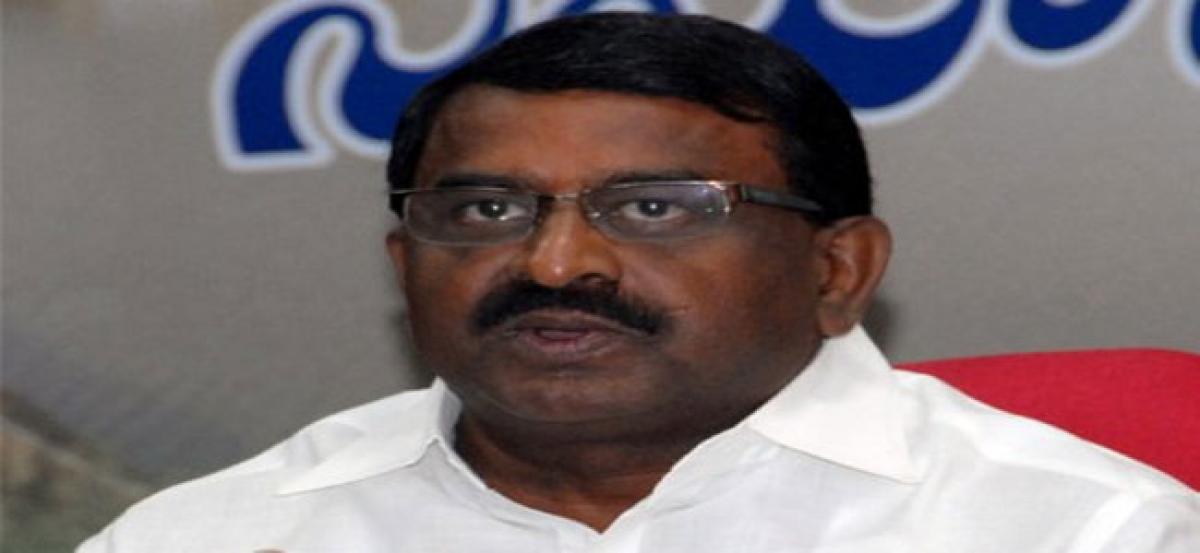 Irrigation projects to be completed soon:Pithani Satyannarayana