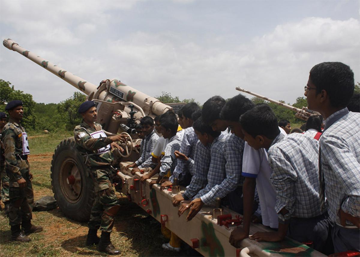 Army inspires school children