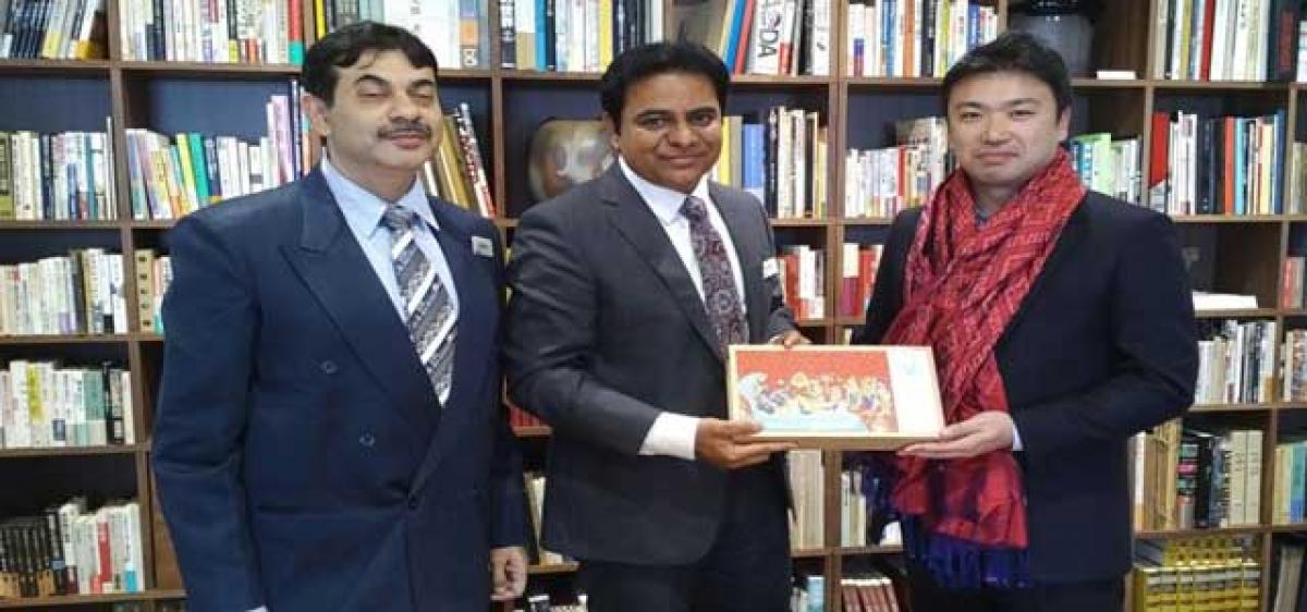 KTR invites MUJI to explore opportunities in Telangana